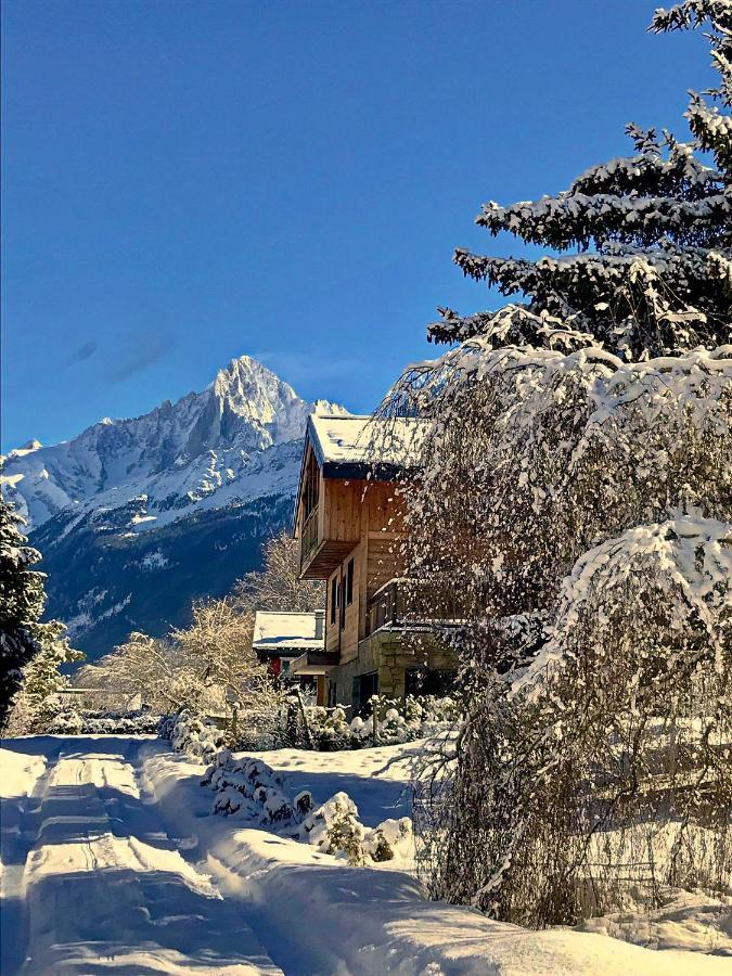Chalet Amour Blanc Chamonix Les Houches Exterior foto